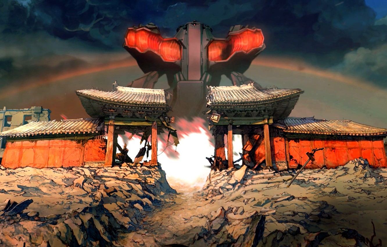 Photo Wallpaper The Game, Robot, Robot, Game, Steam, - Pc Game - HD Wallpaper 