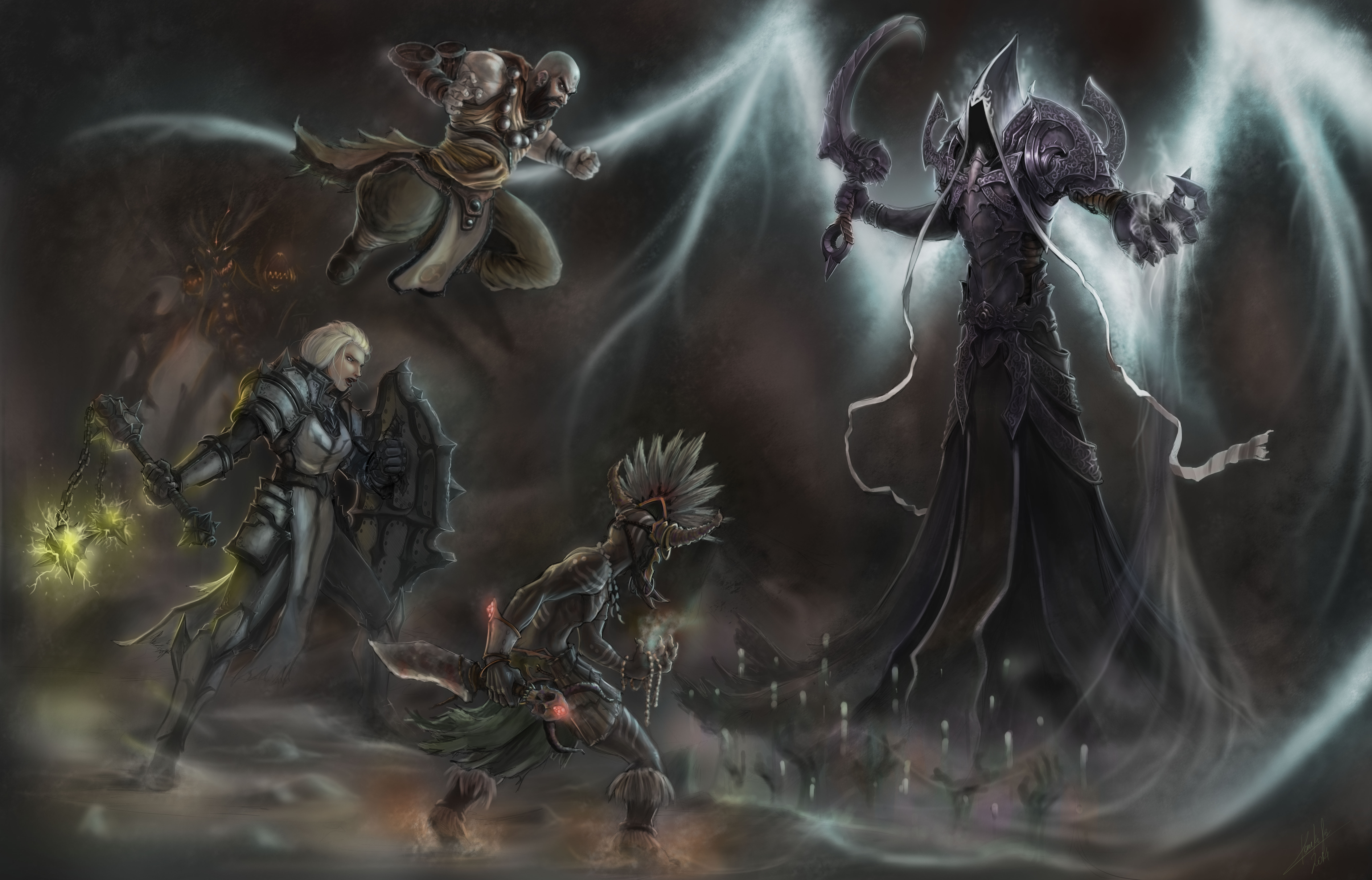 Diablo Wallpaper 8k - HD Wallpaper 