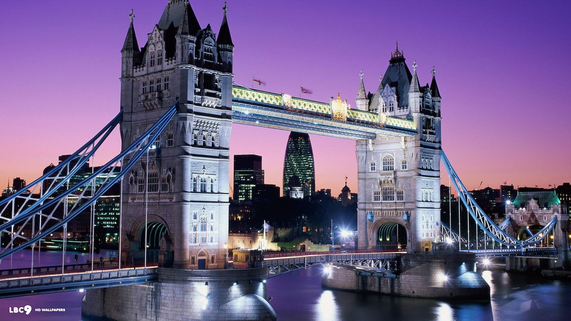 1920x1080, Tower Bridge At Night London England 
 Data - Tower Bridge - HD Wallpaper 