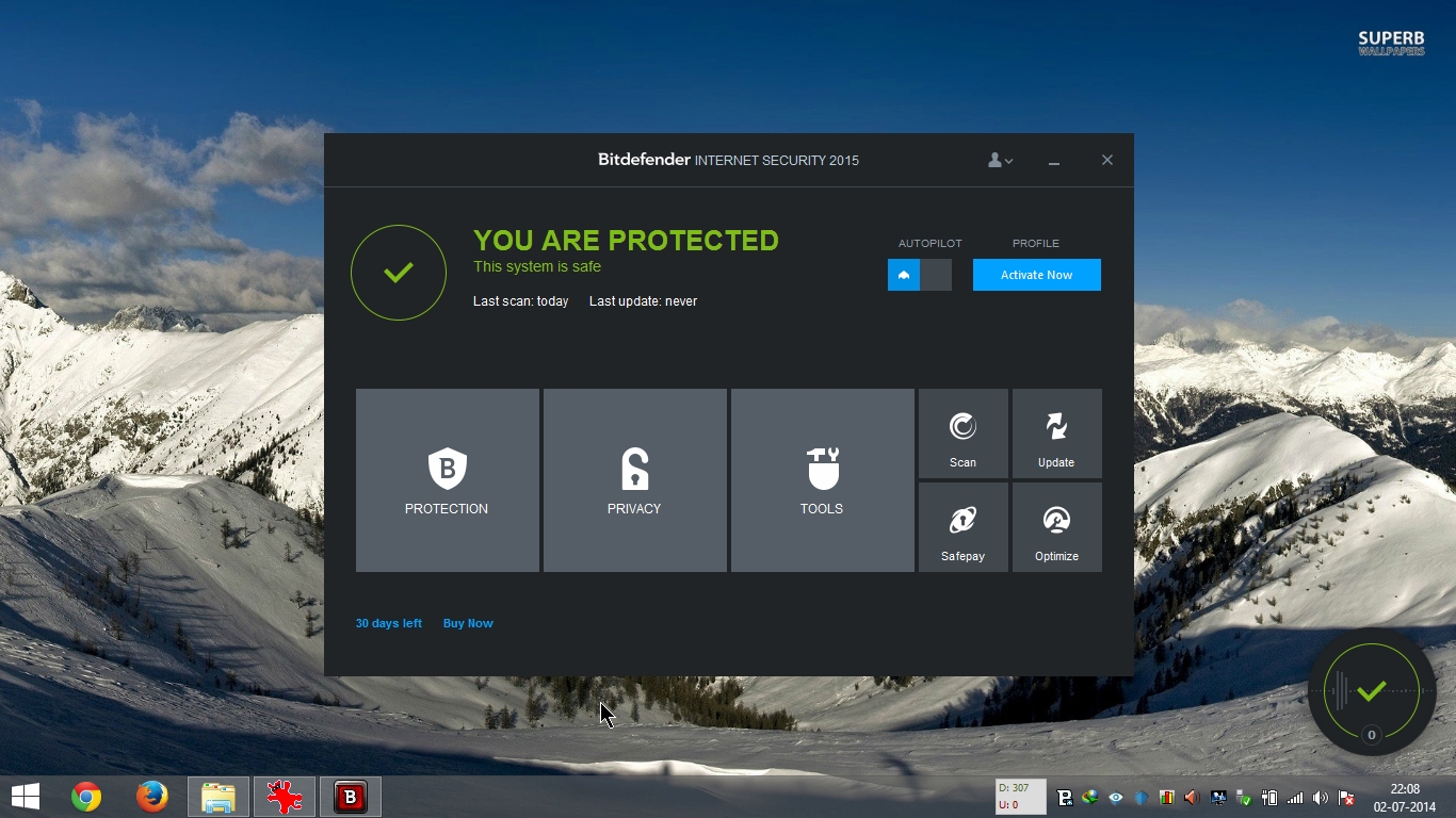 Bitdefender Internet Security 2015 Install 009 02072014 - Bitdefender Internet Security 2015 Pc 1 An 3 Postes - HD Wallpaper 