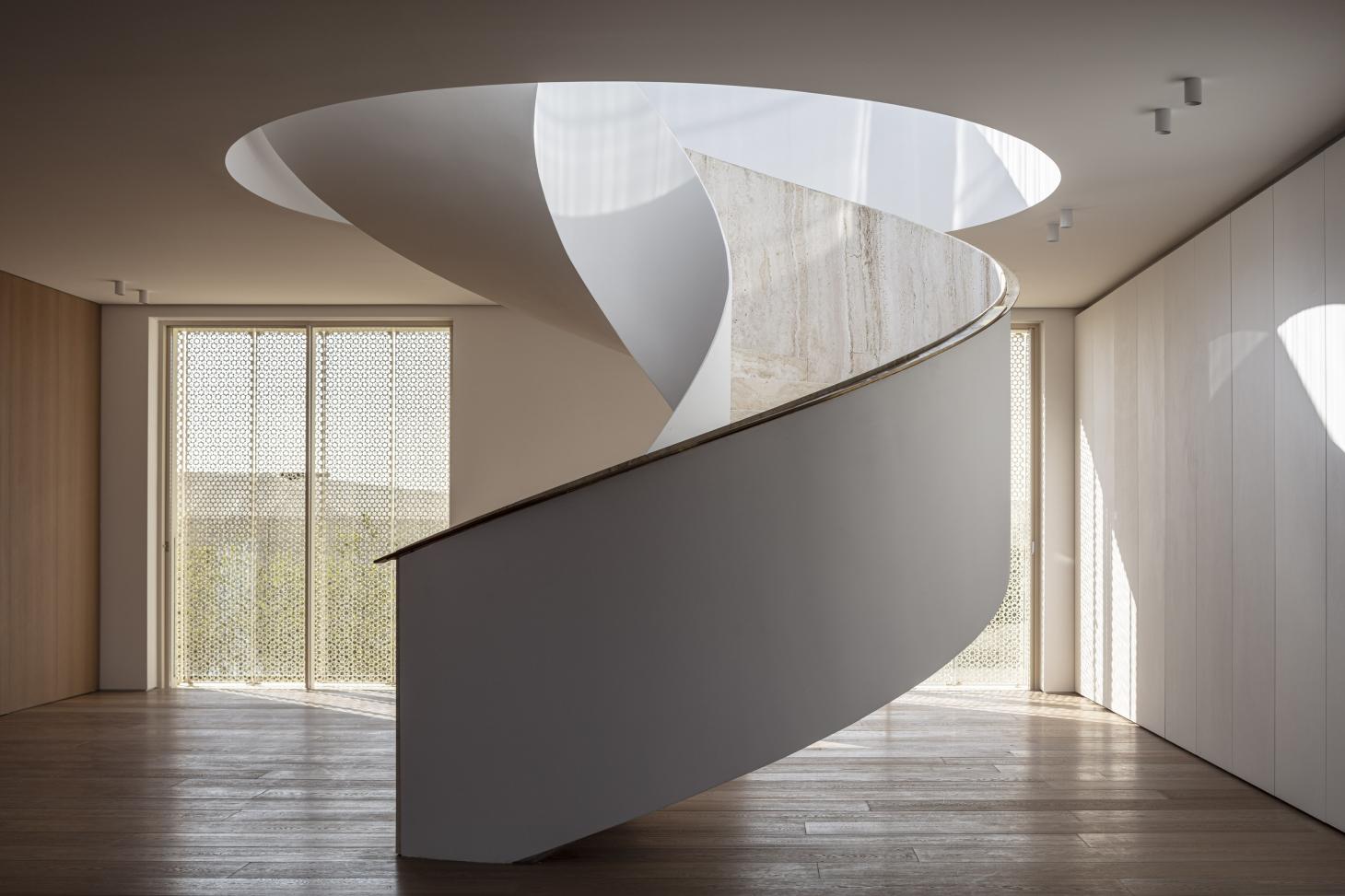Jaffa Aby Rosen Penthouse Staircase - Baranowitz & Goldberg Architects - HD Wallpaper 