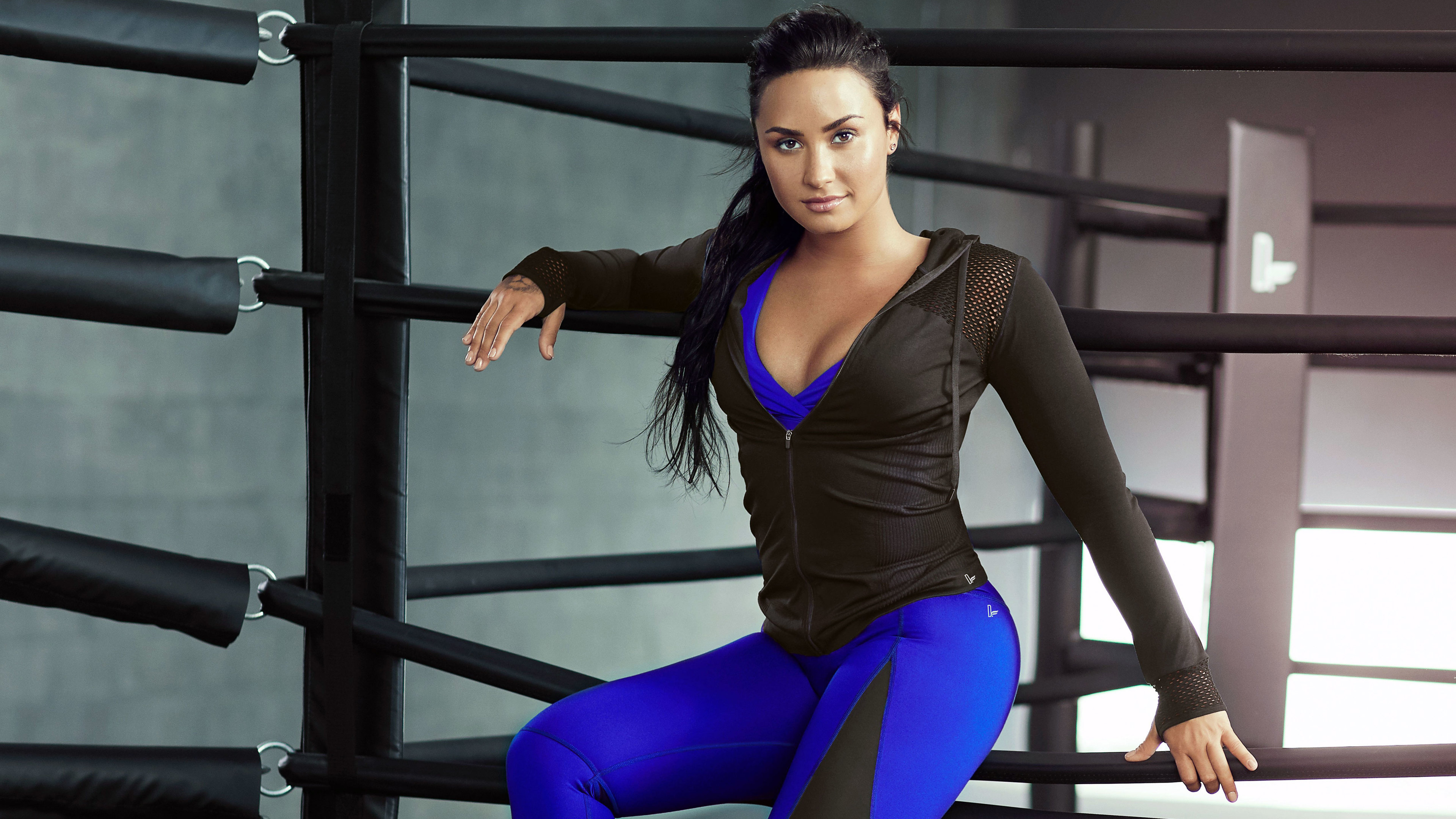 Demi Lovato Fabletics 5k - Demi Lovato Fabletics 2019 - HD Wallpaper 