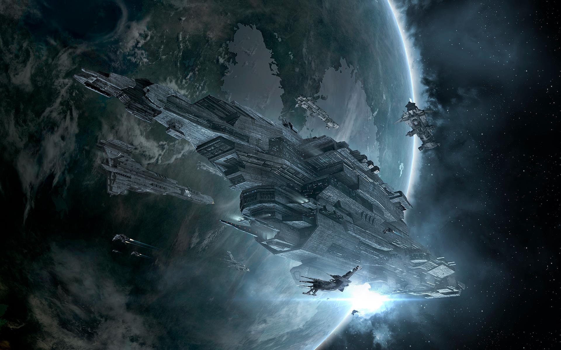 Eve Online Leviathan Hd - HD Wallpaper 