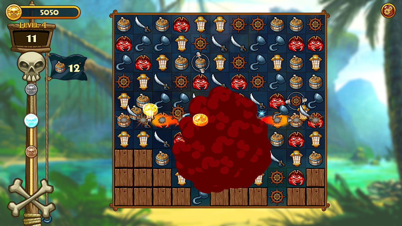 Match Three Pirates Heir To Davy Jones - HD Wallpaper 