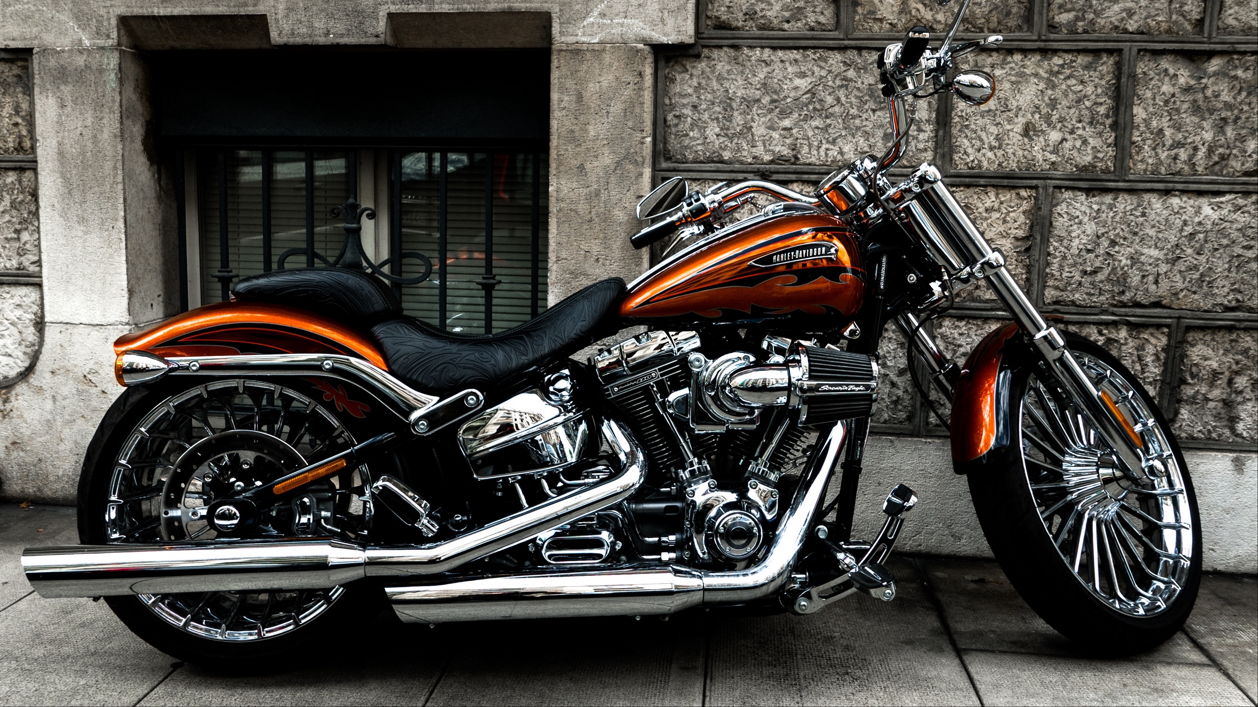 Wallpaper Motorcycle, Bike, Side View, Wheel - Harley Davidson - HD Wallpaper 