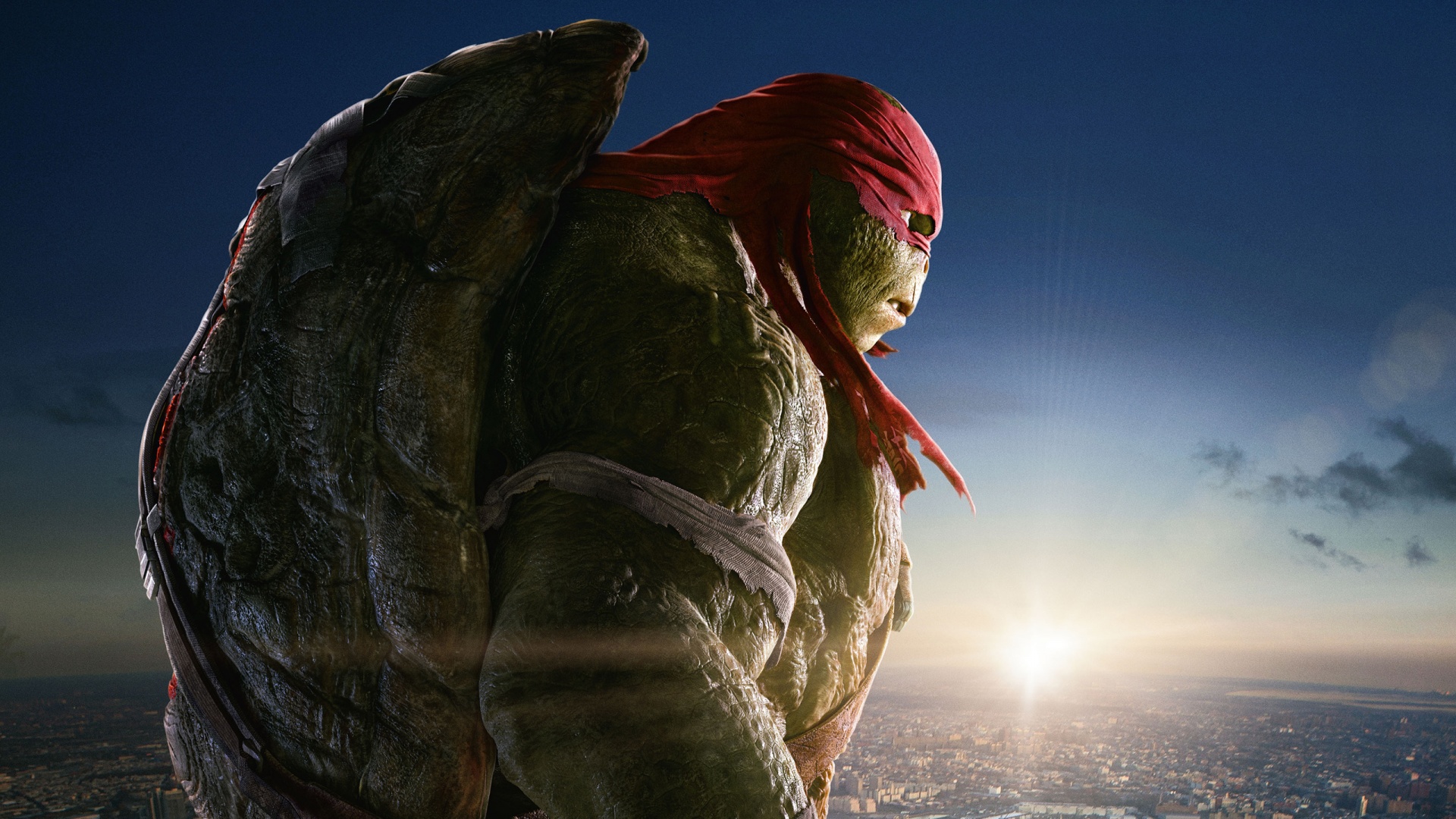 Wallpaper Ninja Turtles Raphael Sad Art - Ninja Turtle Raphael Hd - HD Wallpaper 