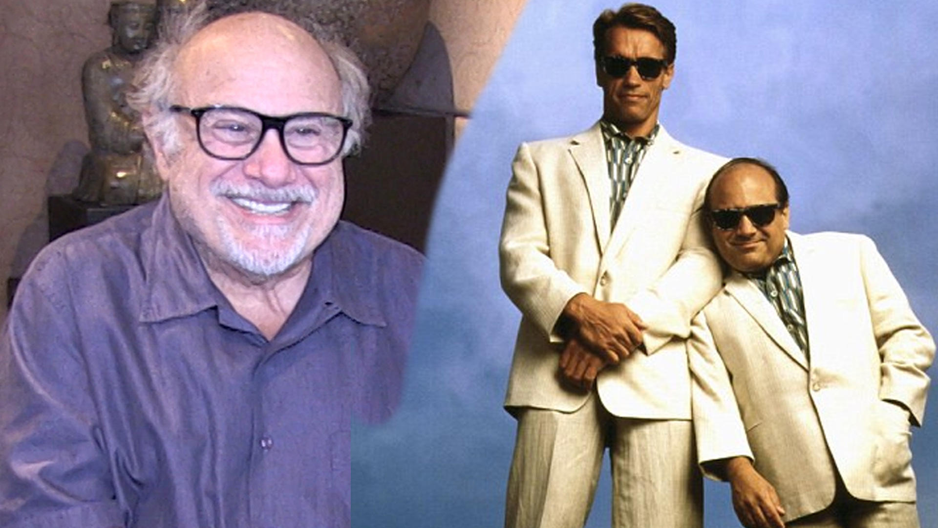 Danny Devito And Schwarzenegger - HD Wallpaper 