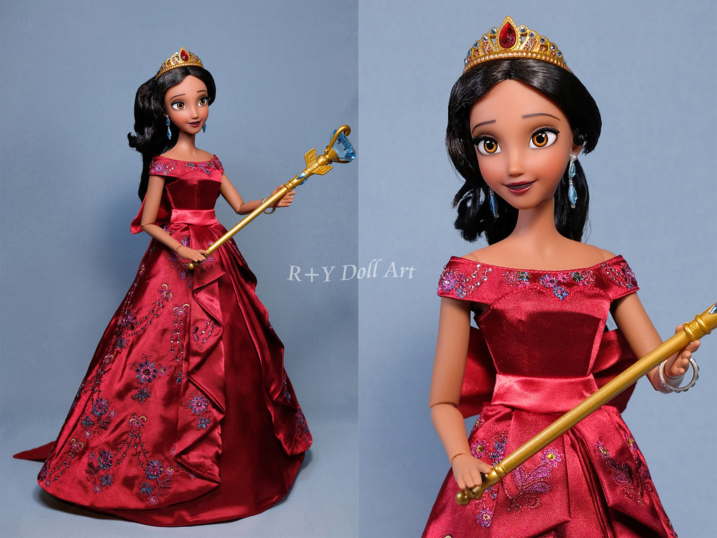 Elena Of Avalor Doll Repaint - HD Wallpaper 