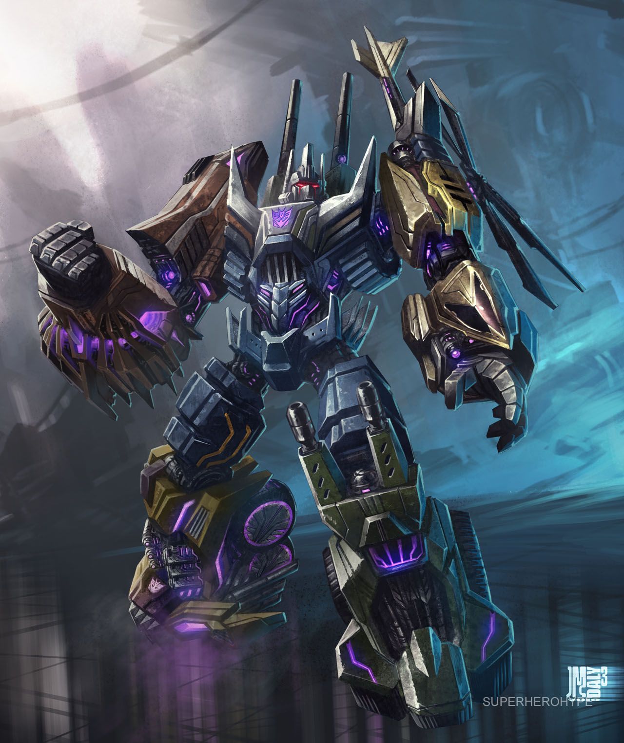 Transformer Fall Of Cybertron Bruticus - HD Wallpaper 