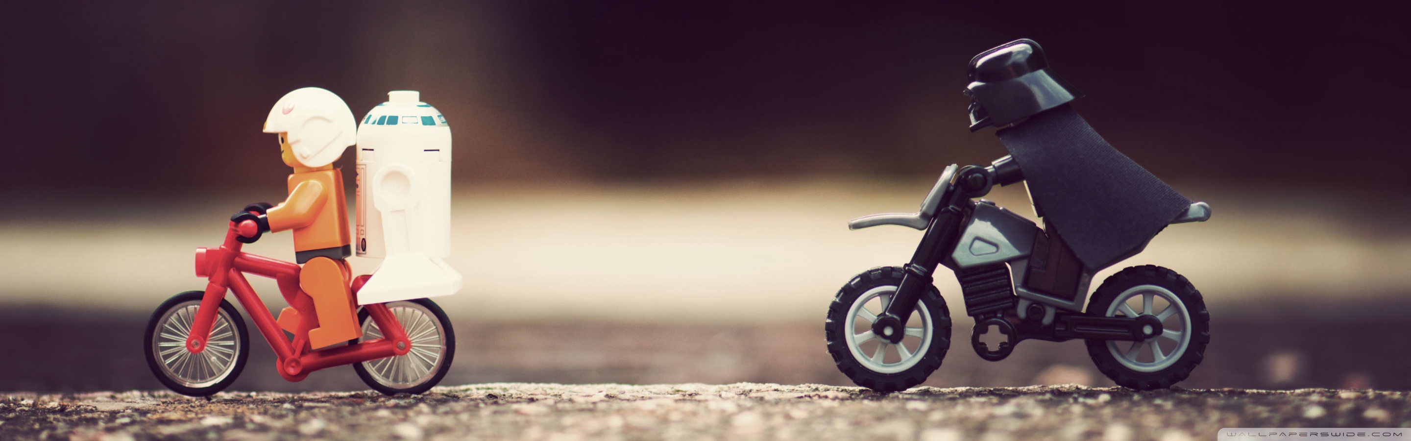 Dual Screen Wallpaper Lego - HD Wallpaper 