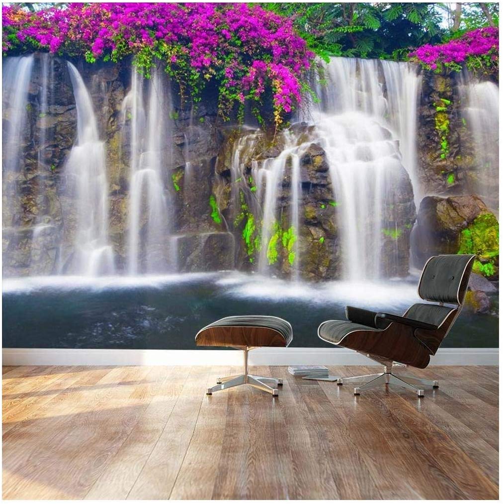 Outdoor Waterfall Wall Murals - HD Wallpaper 