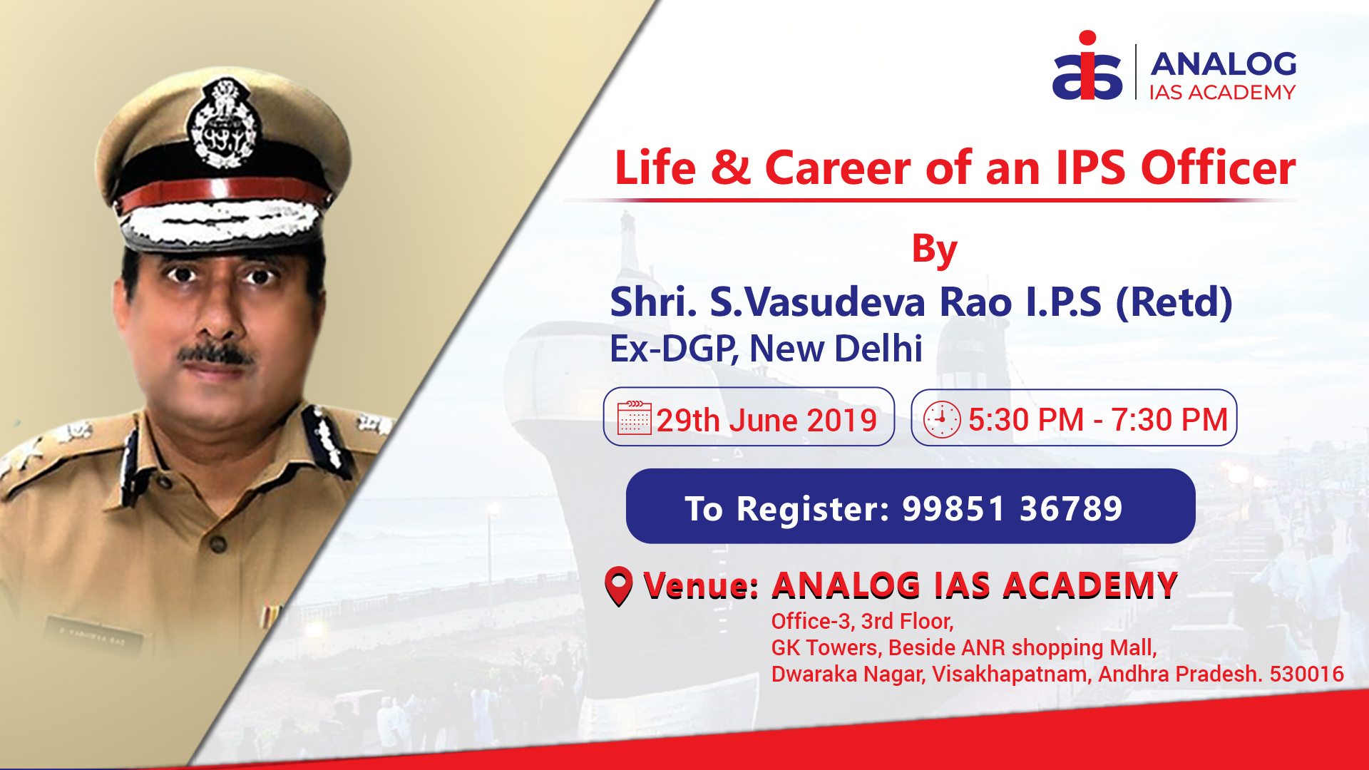 Delhi Dgp Vasudeva Rao - HD Wallpaper 