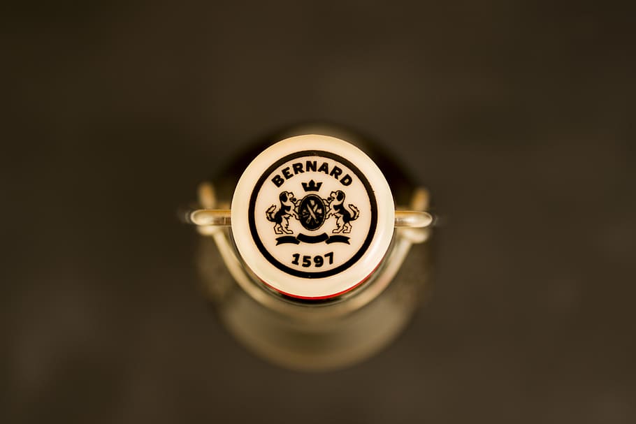 Beer, Cerveza, Bottle, Bernard, Dog, Drunk, Close-up, - Bernard - HD Wallpaper 