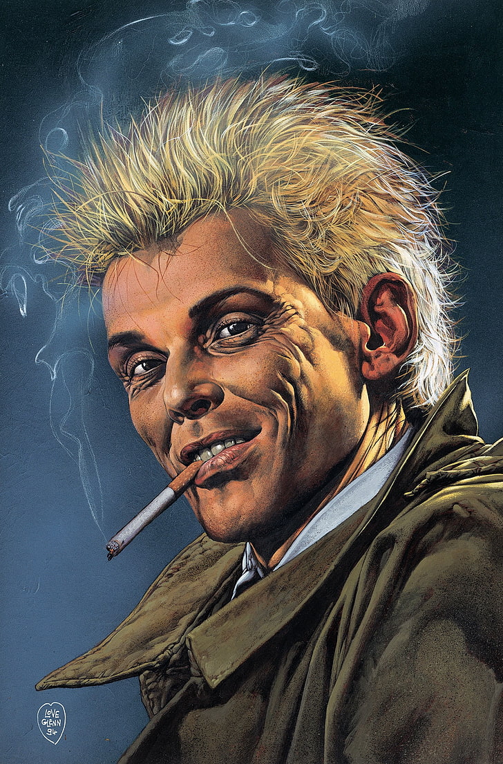 Hellblazer, John Constantine, Comics, Glenn Fabry, - Hellblazer Garth Ennis - HD Wallpaper 