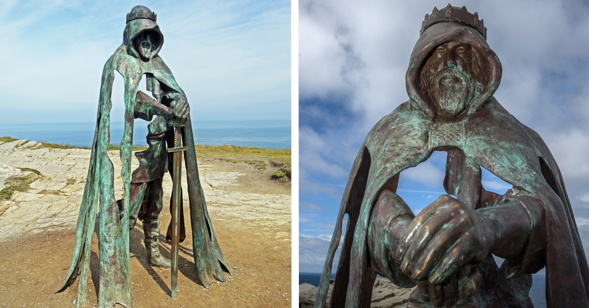 King Arthur Bronze Statue - HD Wallpaper 