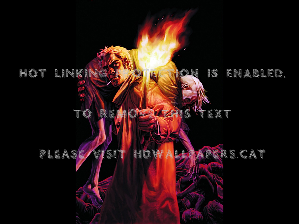 Hellblazer Comic Fantasy Constantine John - Quit Looking At My Screen - HD Wallpaper 