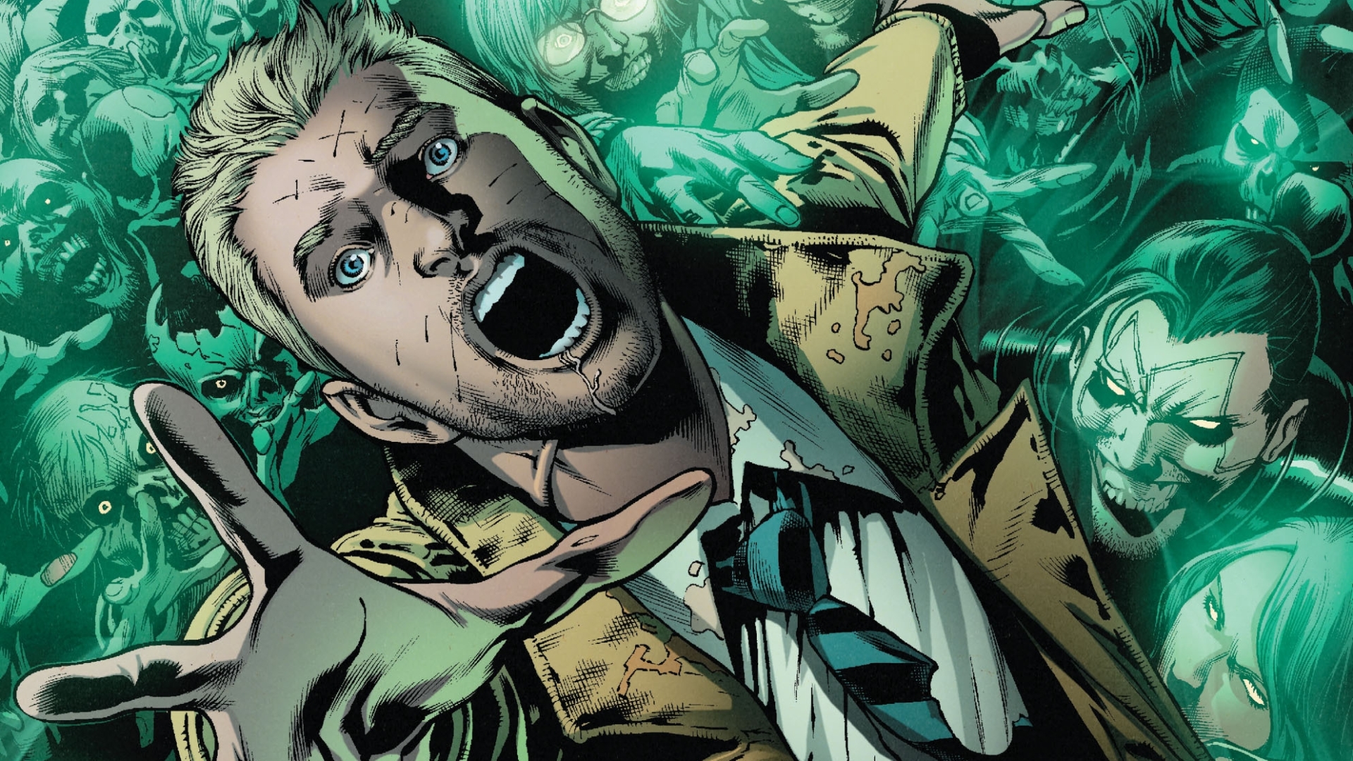 Dc Comics Constantine New 52 - HD Wallpaper 