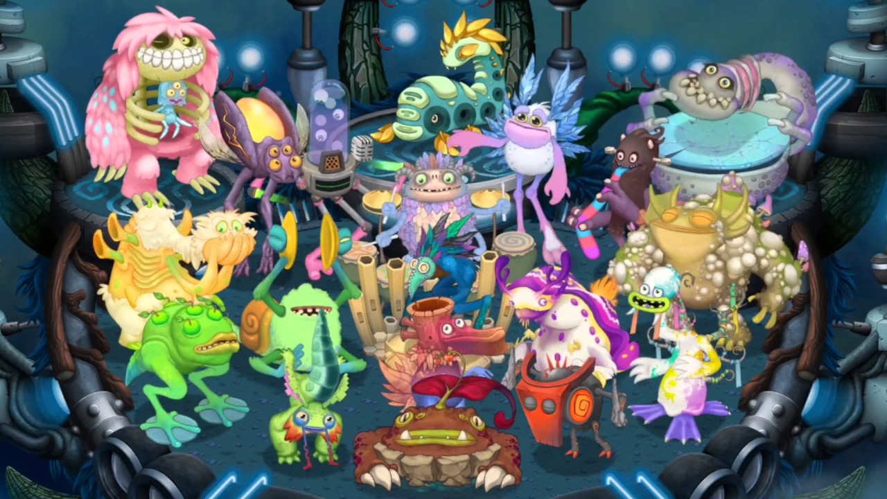My Singing Monsters Wublin Island All Monsters - HD Wallpaper 