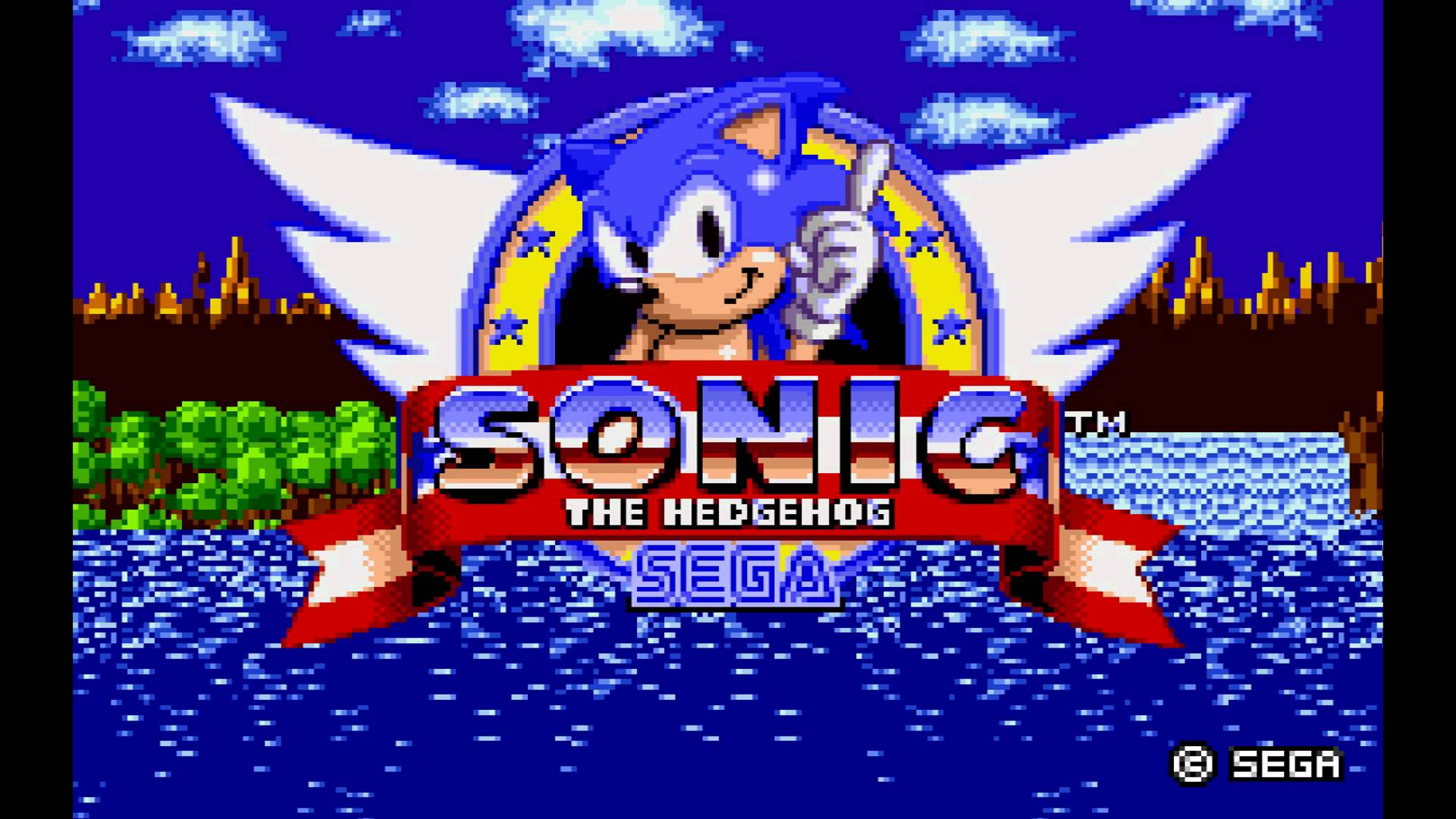 Sonic The Hedgehog Start - HD Wallpaper 