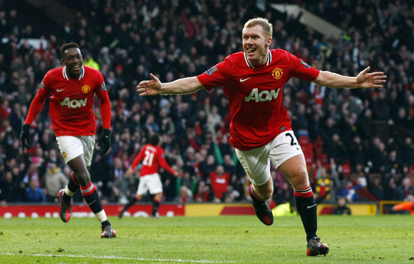 Photo Wallpaper Football, Manchester United, Manchester - Paul Scholes Comes Out Of Retirement - HD Wallpaper 