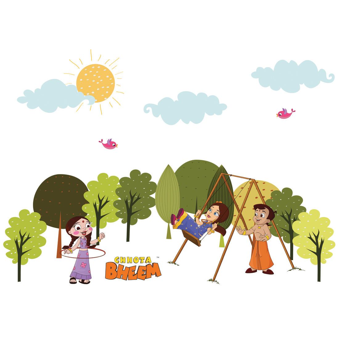 Chhota Bheem Princess Indumati And Chutki - Chhota Bheem Chutki Indumati - 1100x1100 Wallpaper Chhota Bheem Princess Indumati And Chutki - Chhota Bheem Chutki Indumati - 1100x1100 Wallpaper