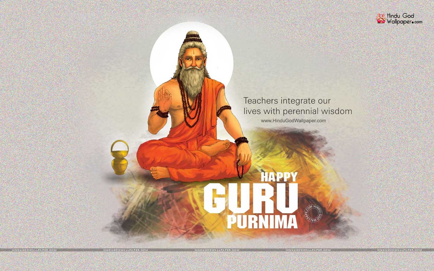 Happy Guru Purnima 2019 - HD Wallpaper 