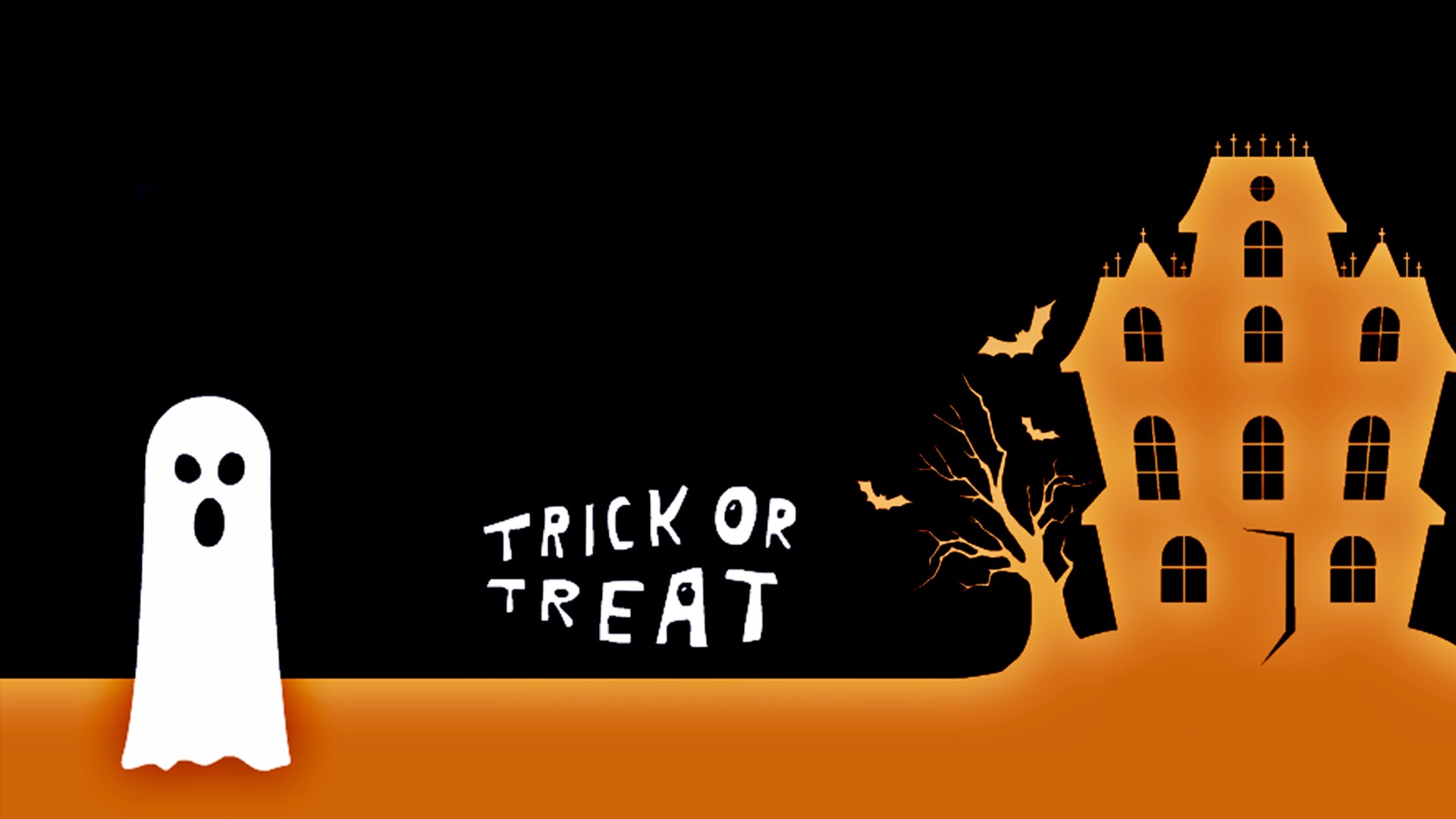 Trick Or Treat Hd Wallpaper - Trick Or Treat Wallpaper Clipart - HD Wallpaper 