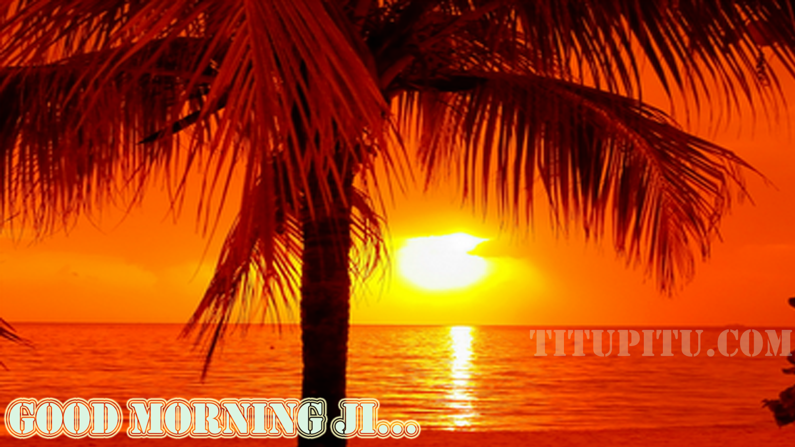 Hd Good Morning Wallpapers - Sunset - HD Wallpaper 