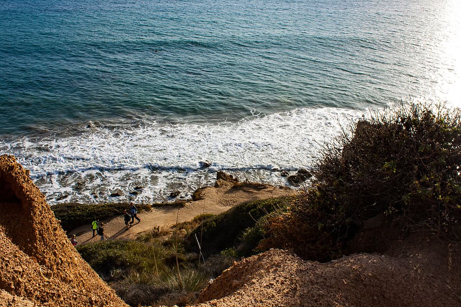 United States, Malibu, El Matador Beach Road, Cliffs, - Sea - HD Wallpaper 