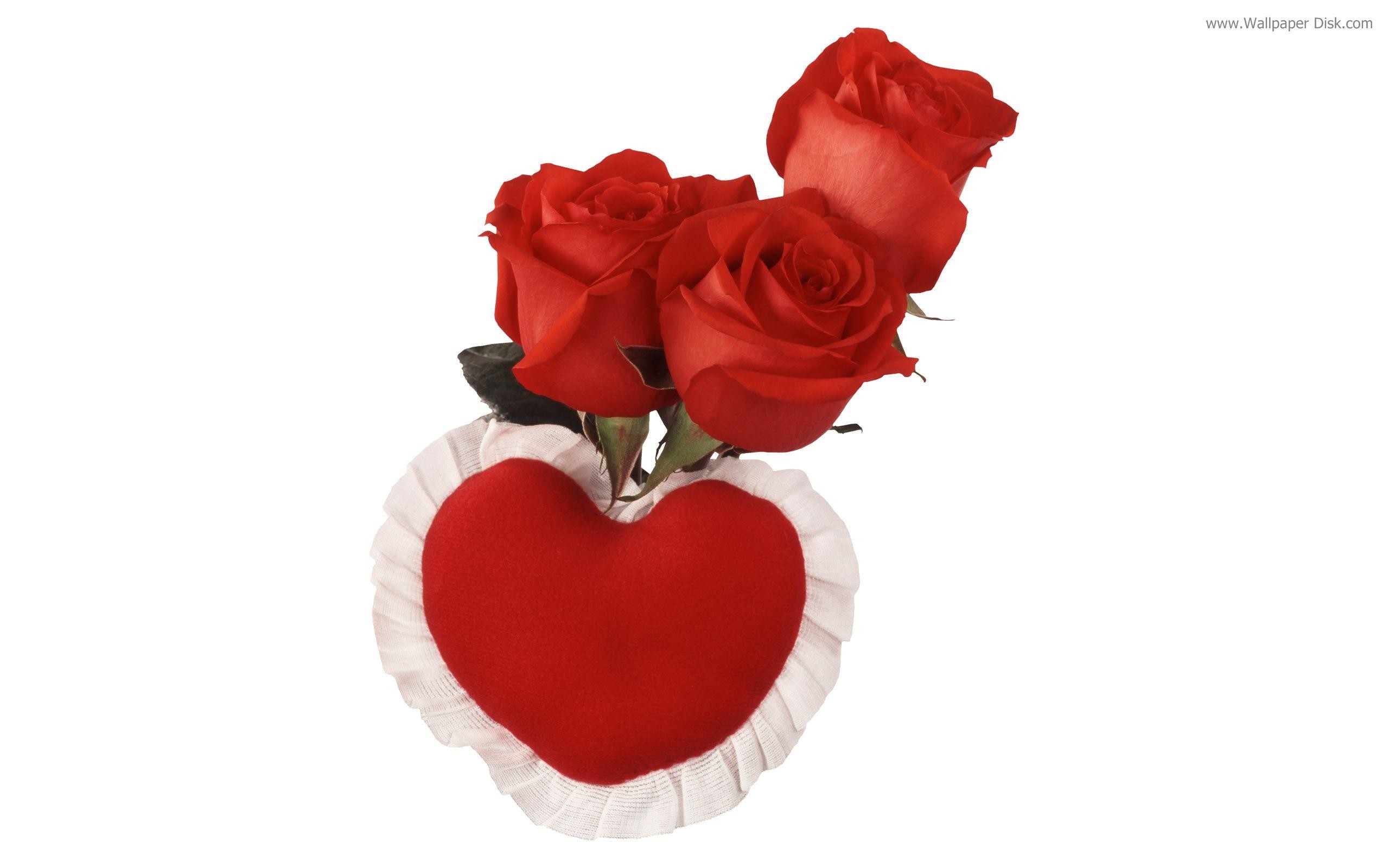 Red Rose Heart Wallpaper - Beautiful Rose For Rose Day - HD Wallpaper 