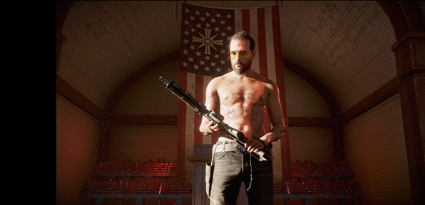Far Cry 5 Joseph Seed Guns - Far Cry 5 Joseph Seed - HD Wallpaper 