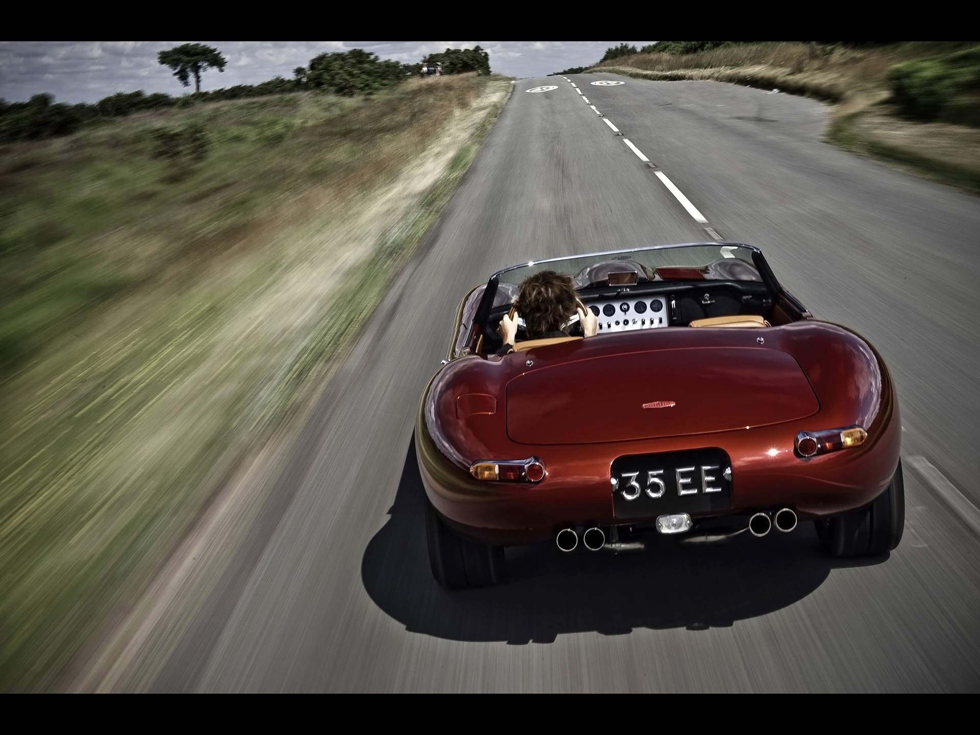 Jaguar E Type Eagle - HD Wallpaper 