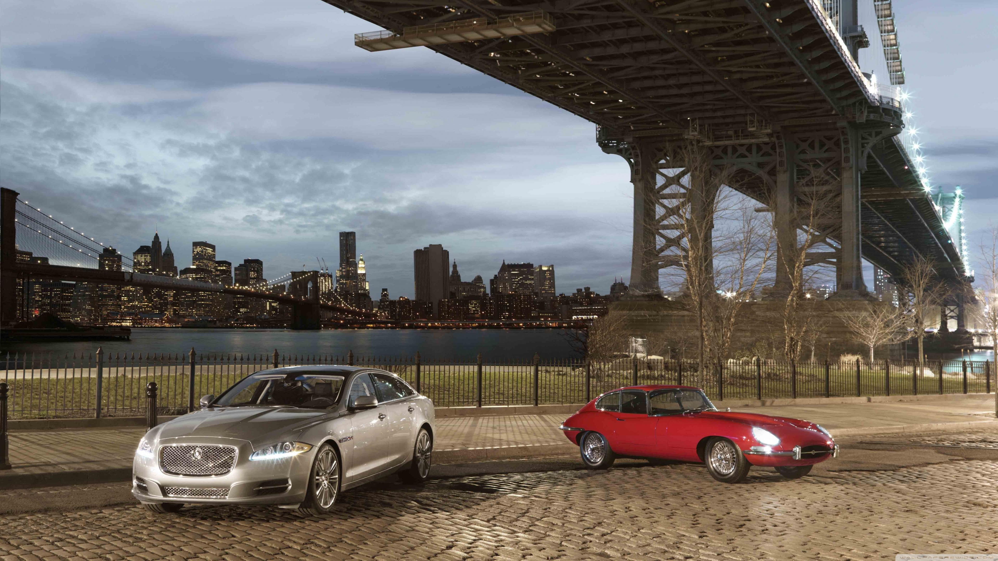 Jaguar E Type New York - HD Wallpaper 