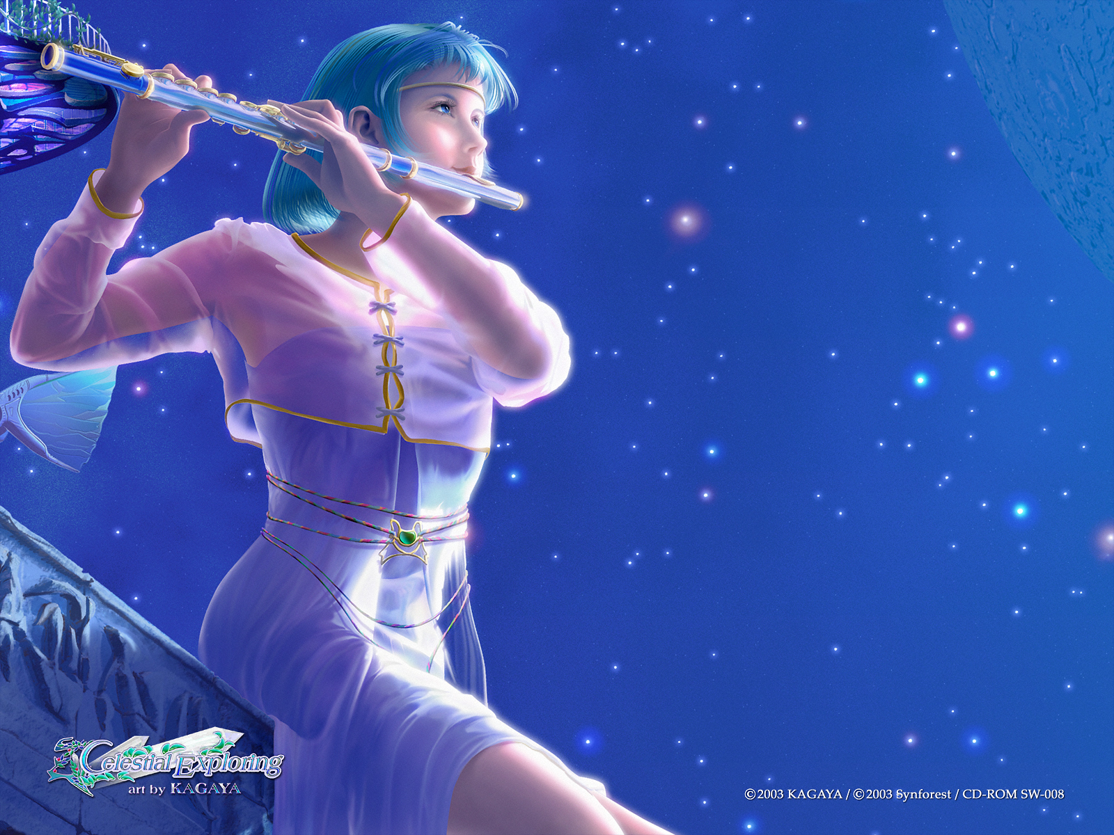 Best Fantasy Wallpaper Of Author Kagaya Yutaka - Celestial Exploring Hd - HD Wallpaper 
