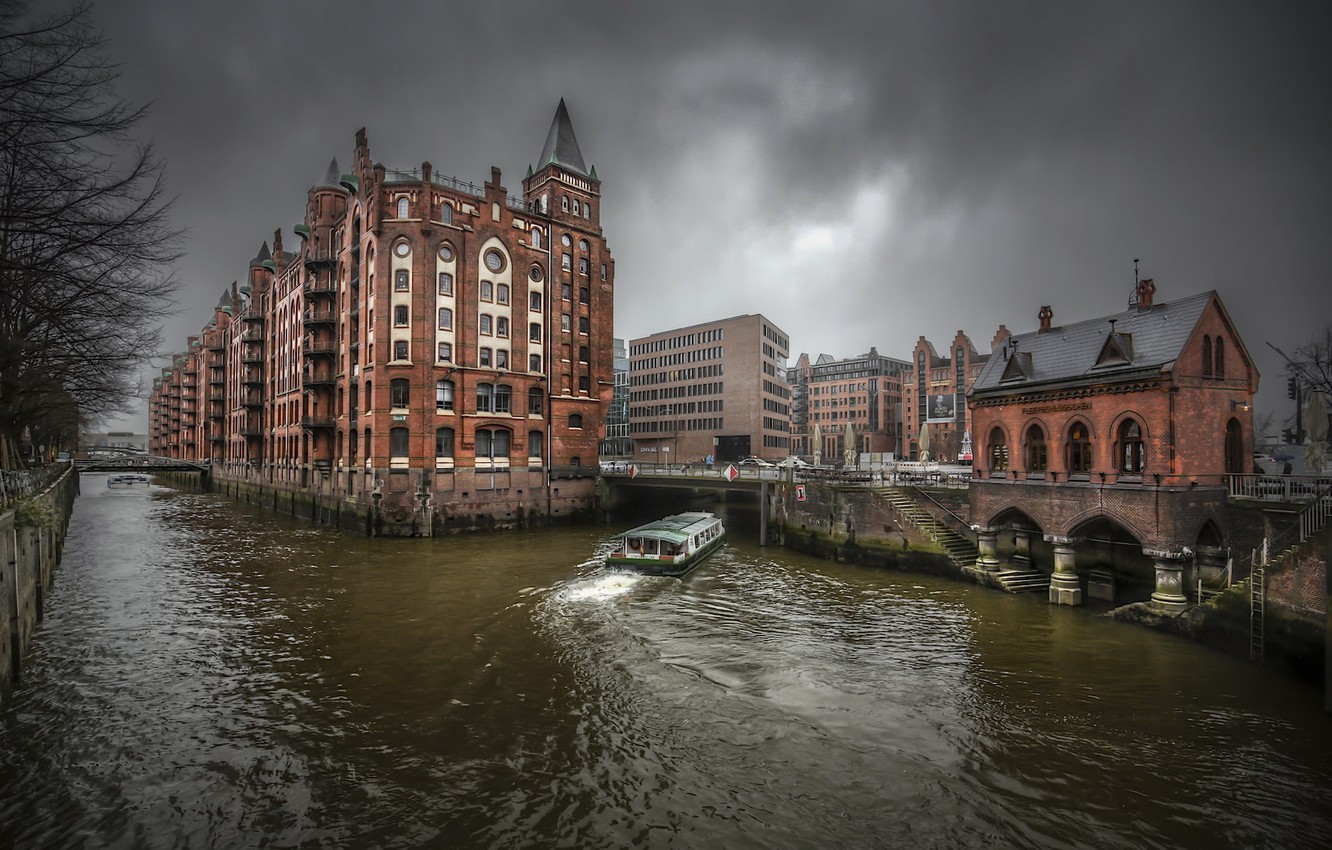 Speicherstadt - HD Wallpaper 