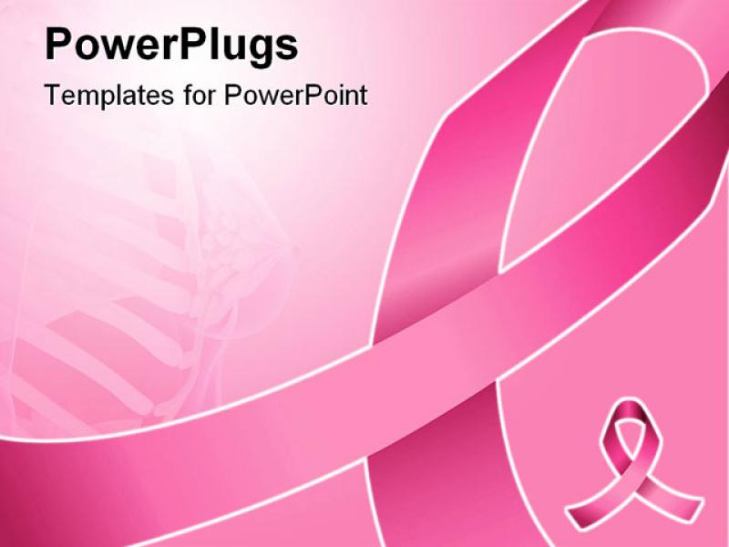 Breast Cancer Awareness Backgrounds - Powerpoint Template Breast Cancer - HD Wallpaper 