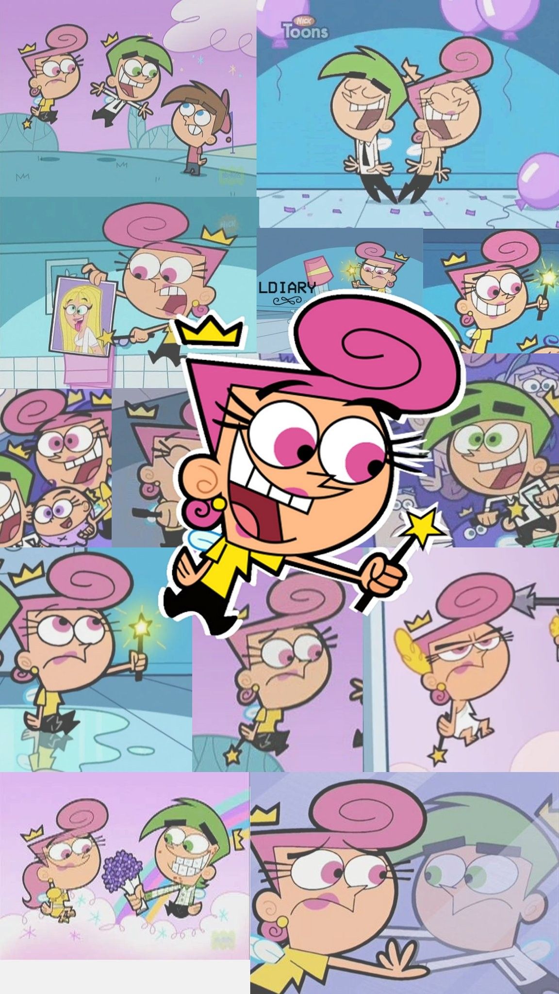 Fairly Odd Parents Aesthetic - HD Wallpaper 