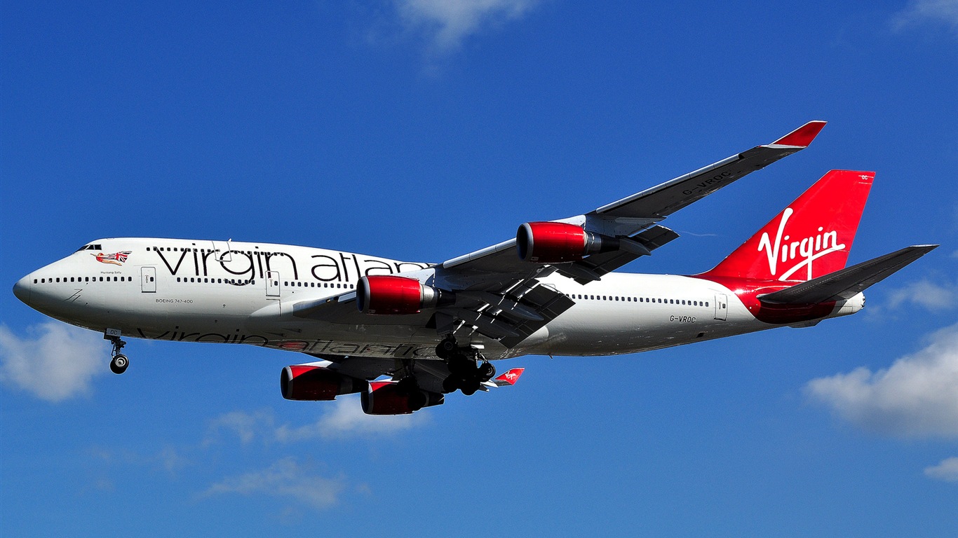 Boeing 747 Airliner Hd Wallpapers - Richard Branson Private Plane - HD Wallpaper 