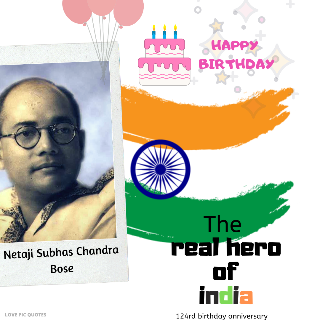 Netaji Subhas Chandra Bose Birthday Wish Images With - Constitution Day 2019 India - HD Wallpaper 