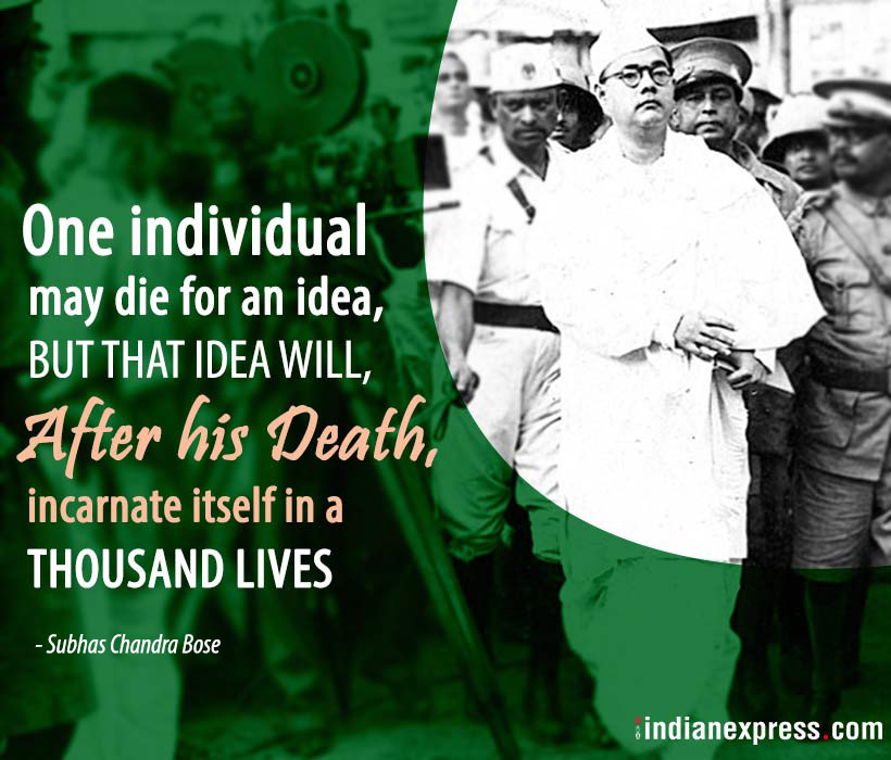 Netaji Subhas Chandra Boses Birth Anniversary 10 Powerful - Netaji Subhash Chandra Bose - HD Wallpaper 