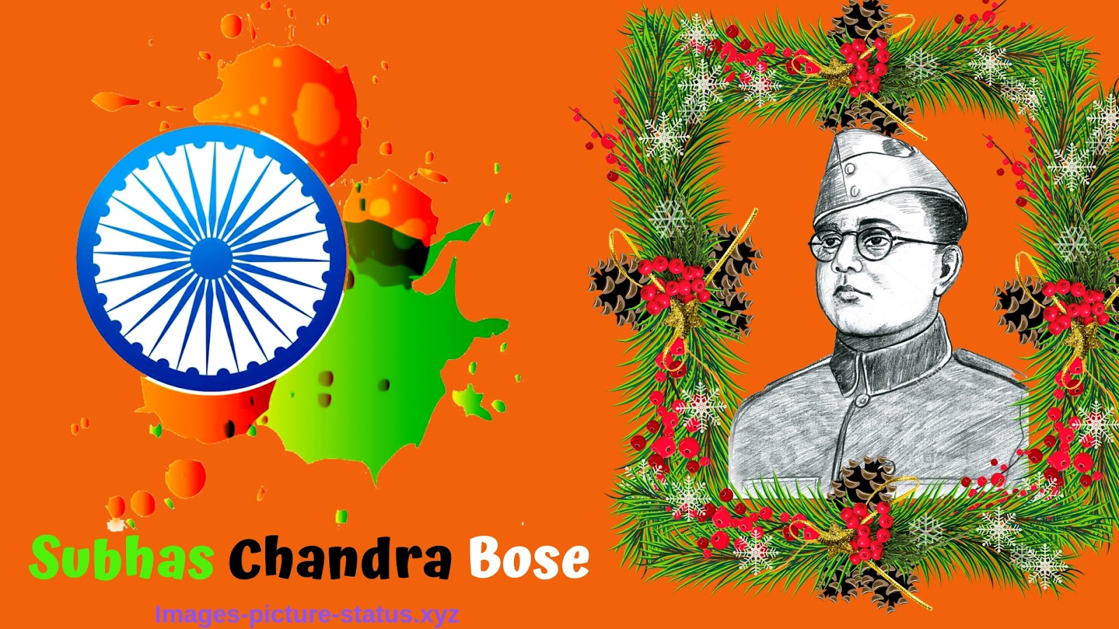 Happy Netaji Subhash Chandra Bose Jayanti Images Picture - Subhas Chandra Bose Jayanti - HD Wallpaper 
