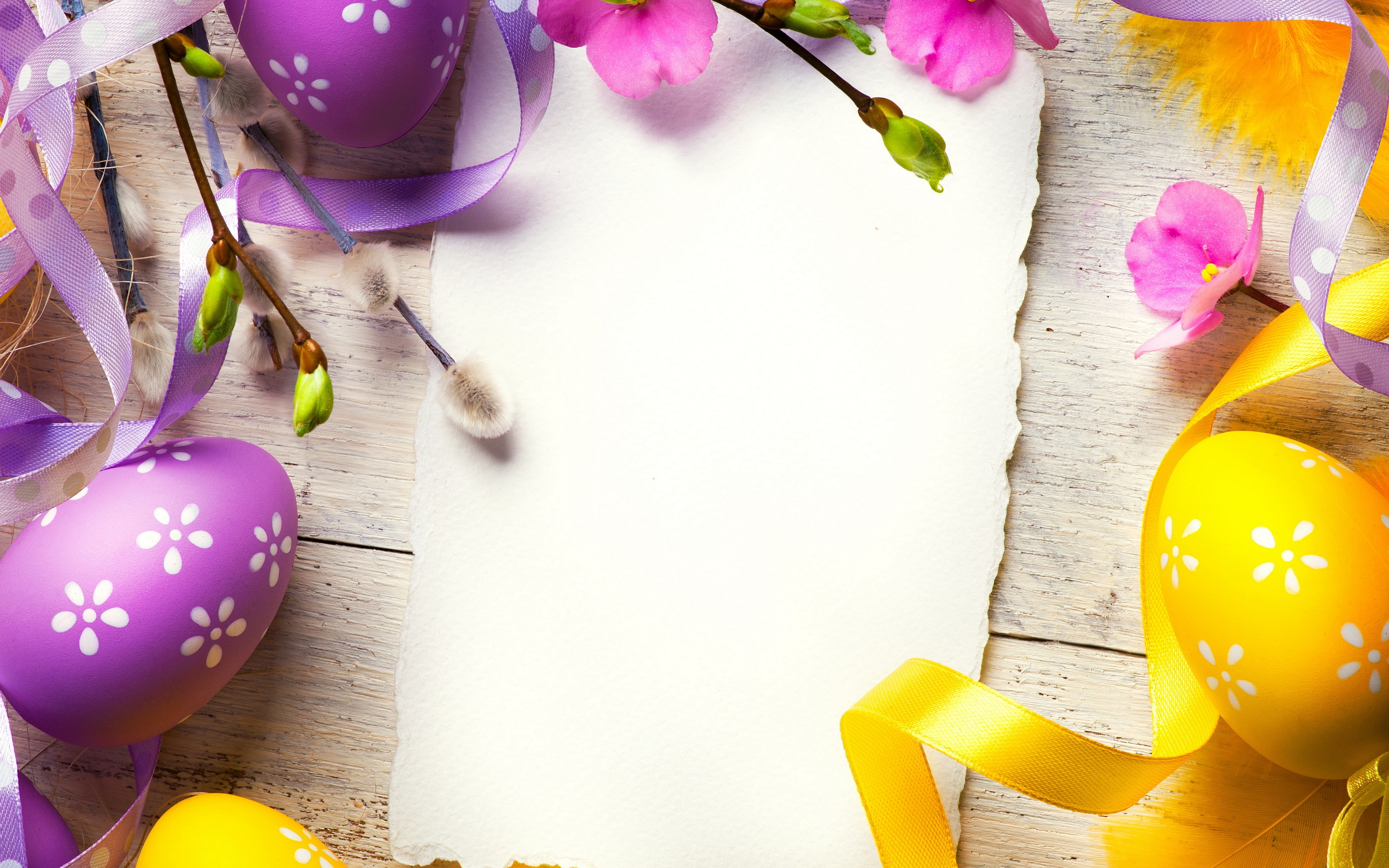 Easter Background - HD Wallpaper 