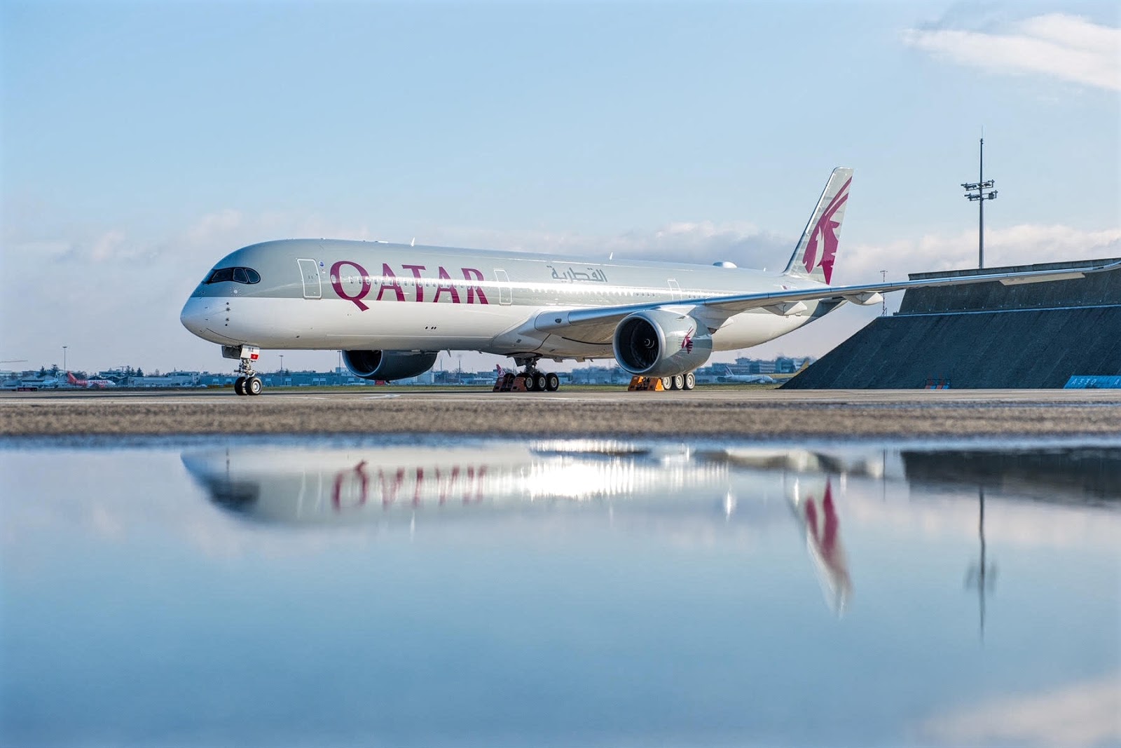 A350-1000 Qatar Airways - A350 Airbus 1000 Qatar - HD Wallpaper 