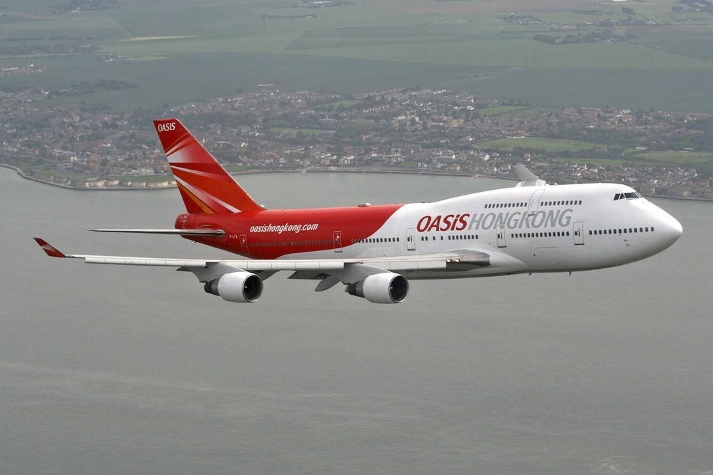 Hong Kong Airlines 747 - HD Wallpaper 