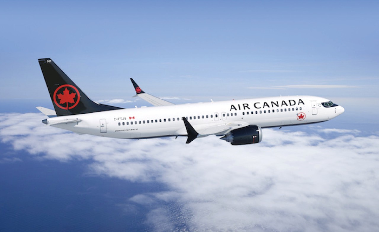 737 Max Air Canada - HD Wallpaper 