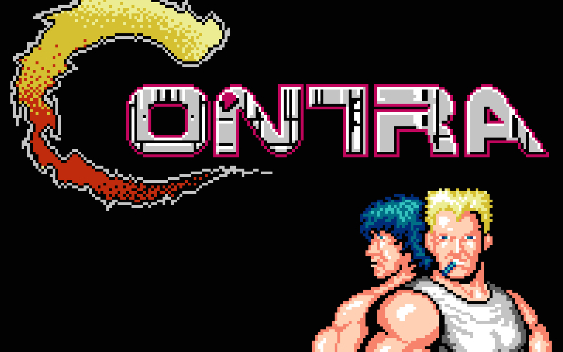 Contra Game - HD Wallpaper 