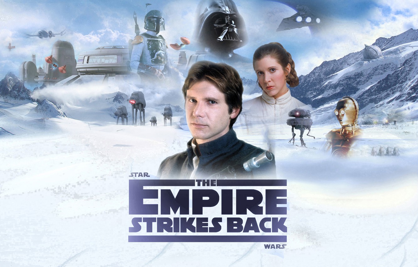 Photo Wallpaper Droids, Star Wars, Star Wars, Darth - Aletsch Glacier - HD Wallpaper 