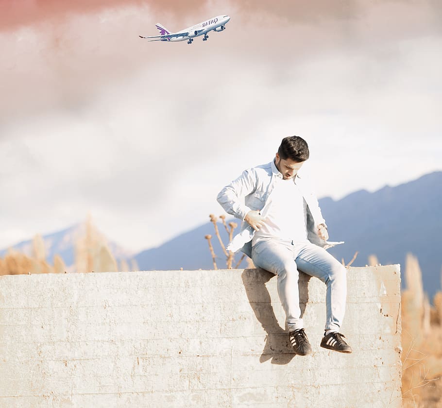 Iraq, Dêrelûk, Deralok Mosque, Full Length, Casual - Boeing 747-400 - HD Wallpaper 