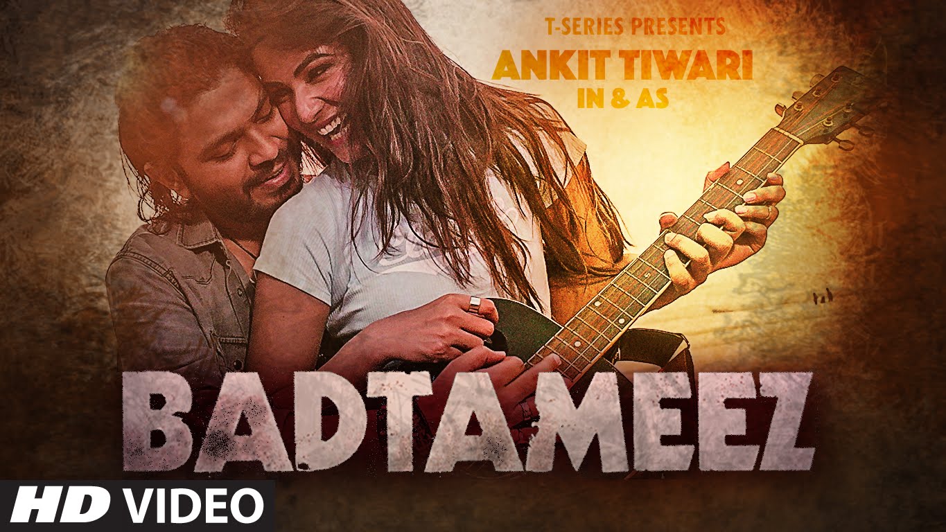Badtameez Ankit Tiwari Lyrics - HD Wallpaper 