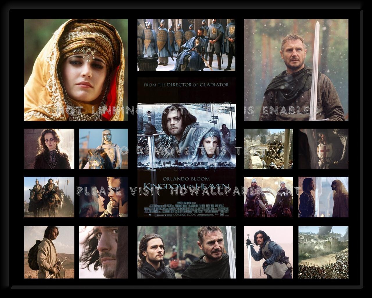 Kingdom Of Heaven 2005 Films Eva Orlando - Collage - HD Wallpaper 